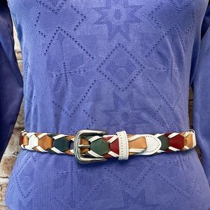 Vintage (early 90s) ST John’s Bay Multicolor belt
